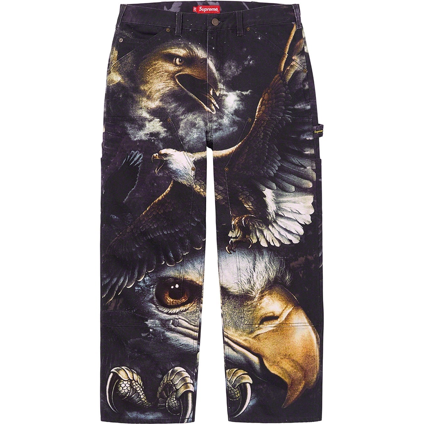 Eagle Double Knee Denim Painter Pant view 3